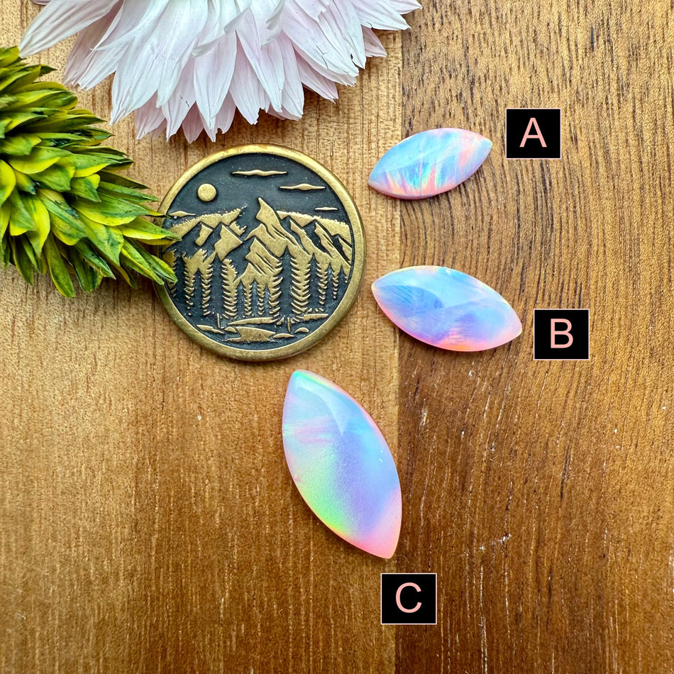 Pre-Order Aurora Opal Cabochon - Available in 6 Colours