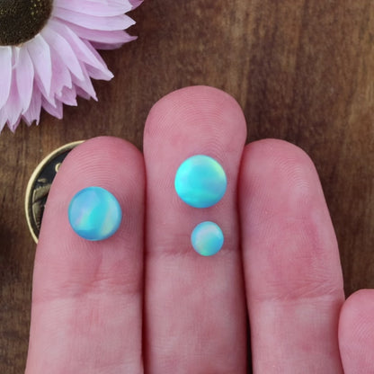 Aurora Opal Cabochon Set of 3 - Mixed Size