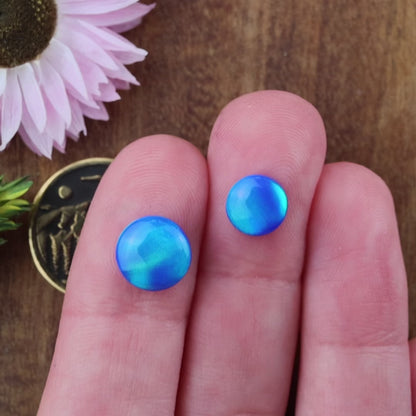 Aurora Opal Cabochon Set of 2 - Mixed Size