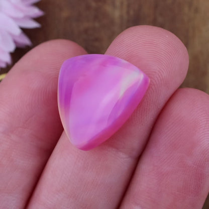 Aurora Opal Cabochon - approx. 17 x 17 x 4.9 mm